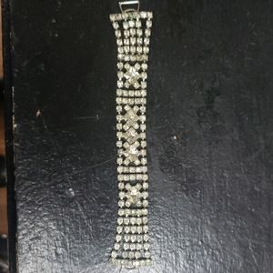 Vintage rhinestone bracelet